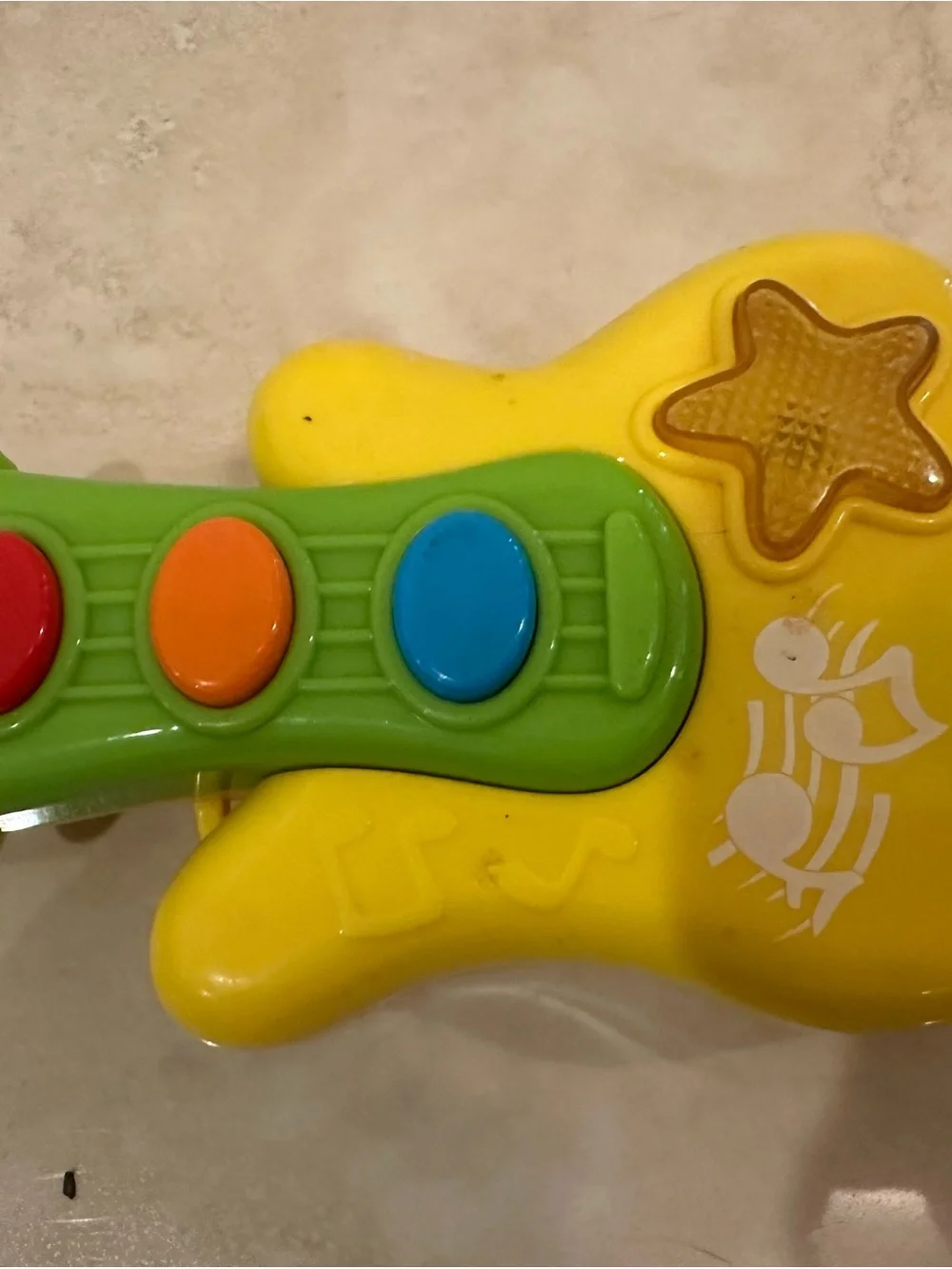 Baby Musical Guitar – First Instrument for Babies 6+ Months with Lights, Sounds.